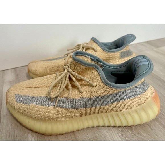 Adidas Yeezy Boost 350 V2 GW2870 Desert Sage Sneakers Men's Size 7 - Picture 10 of 11